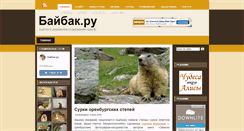 Desktop Screenshot of bobak.ru